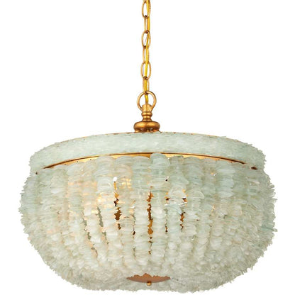 Currey and Company Bayou 3 Light 19" Wide Chandelier
