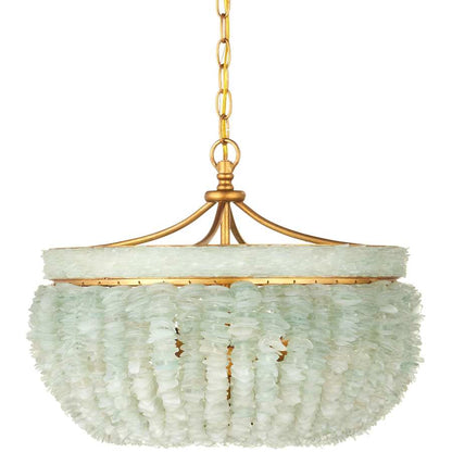 Currey and Company Bayou 3 Light 19" Wide Chandelier