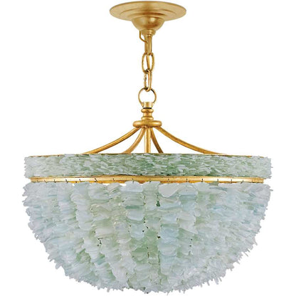 Currey and Company Bayou 3 Light 19" Wide Chandelier