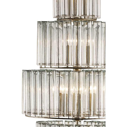 Currey and Company Bevilacqua 27" Wide 18 Light 5 Tier Chandelier