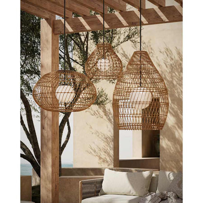 Currey and Company Carriage 33" Wide Outdoor Pendant