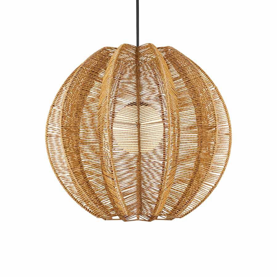 Currey and Company Barbary 34" Wide Outdoor Pendant