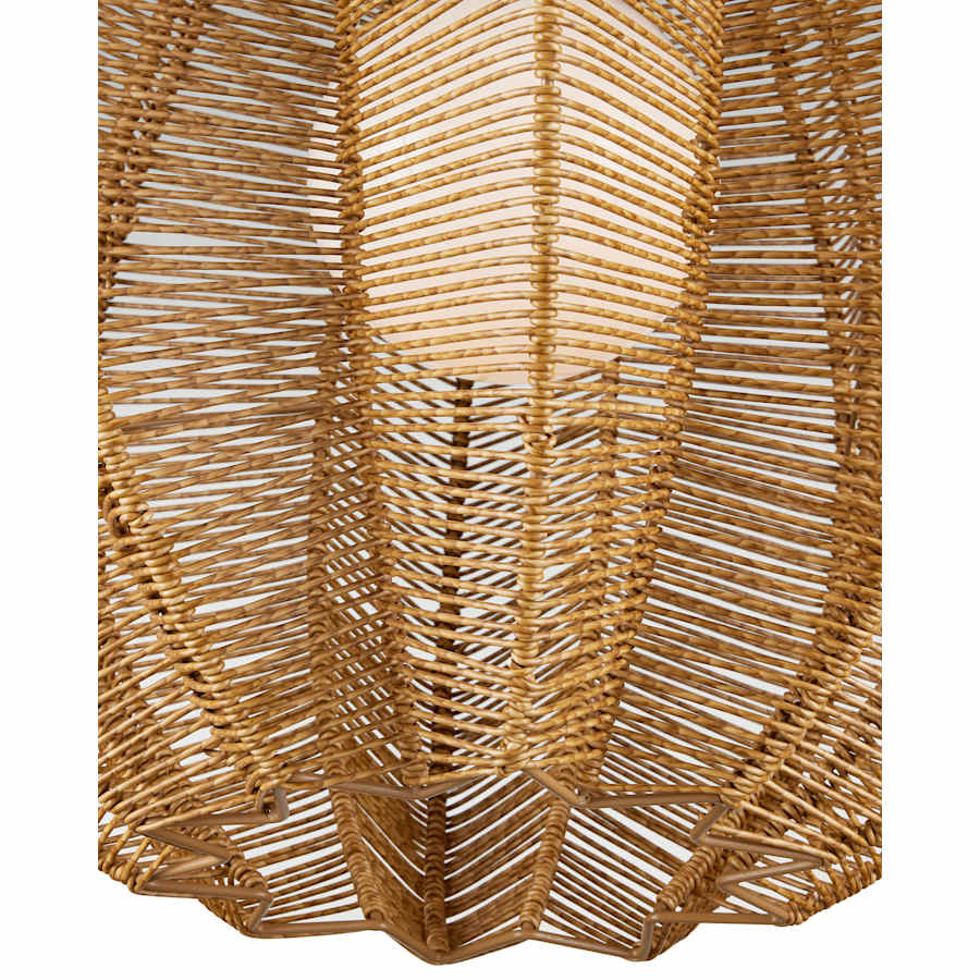 Currey and Company Barbary 34" Wide Outdoor Pendant