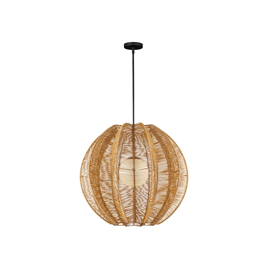 Currey and Company Barbary 34" Wide Outdoor Pendant