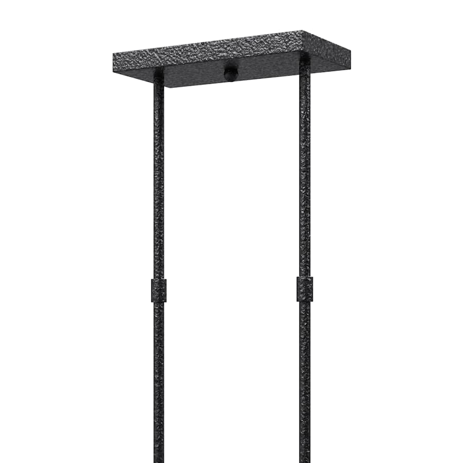 Currey and Company Denison 2 Light 36" Wide Outdoor Wrought Iron Pendant