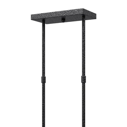 Currey and Company Denison 2 Light 36" Wide Outdoor Wrought Iron Pendant