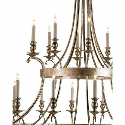 Currey and Company Lodestar 65" Wide 30 Light Chandelier with Customizable Shades