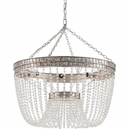 Currey and Company Highbrow 24" Wide 8 Light 1 Tier Chandelier