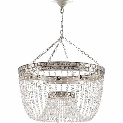 Currey and Company Highbrow 24" Wide 8 Light 1 Tier Chandelier