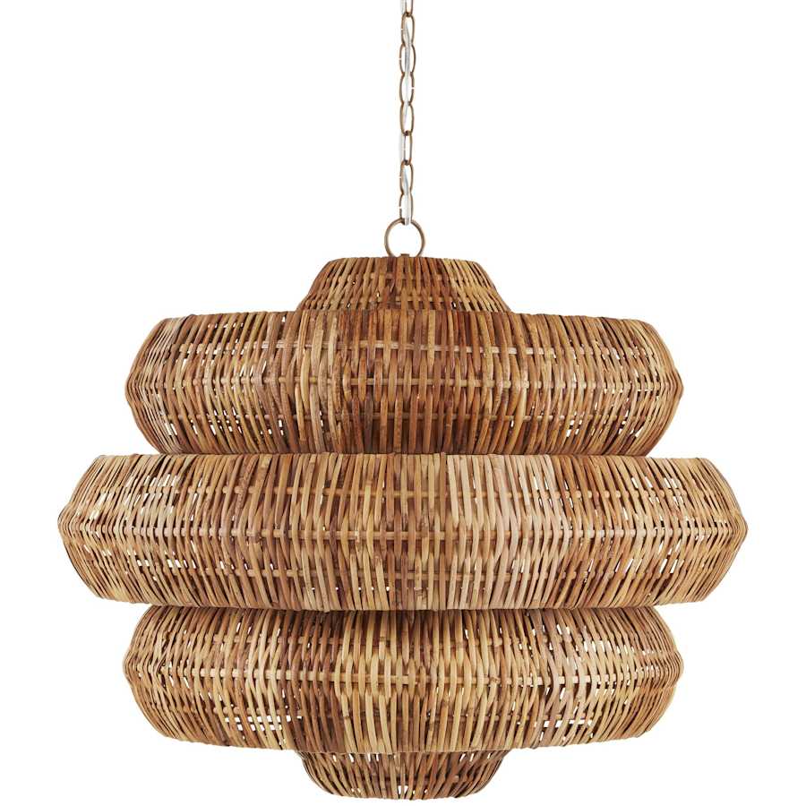 Currey and Company Antibes 30" Wide 9 Light 3 Tier Chandelier