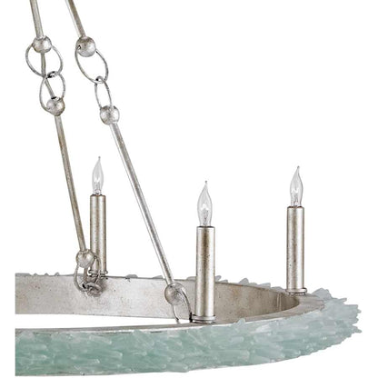 Currey and Company Tidewater 6 Light 35" Wide Chandelier