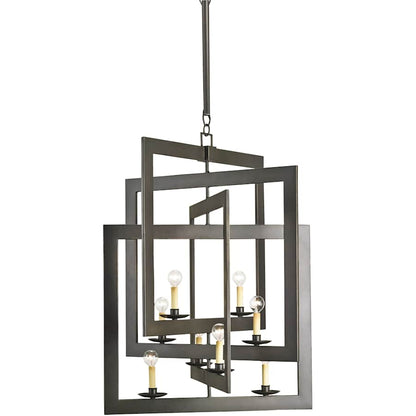Currey and Company Middleton 28" Wide 8 Light Single Tier Chandelier