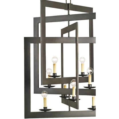 Currey and Company Middleton 28" Wide 8 Light Single Tier Chandelier