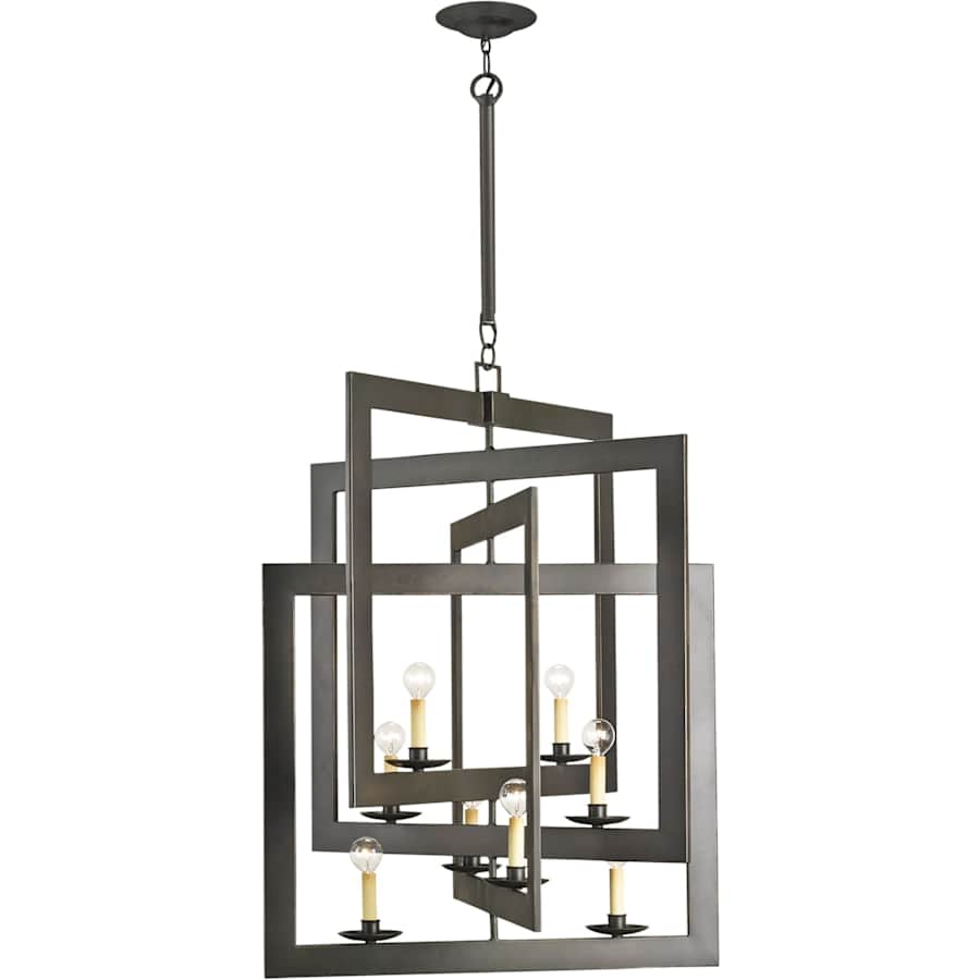 Currey and Company Middleton 28" Wide 8 Light Single Tier Chandelier