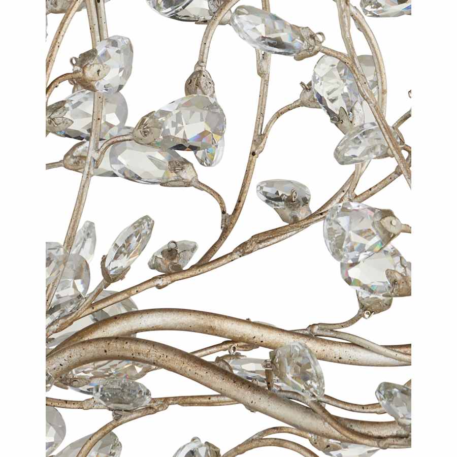 Currey and Company Crystal Bud 33" Wide 8 Light 1 Tier Chandelier