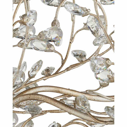 Currey and Company Crystal Bud 33" Wide 8 Light 1 Tier Chandelier