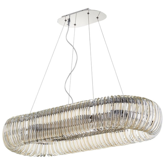 Cyan Design Beaming Around 8 Light 39" Wide Linear Chandelier