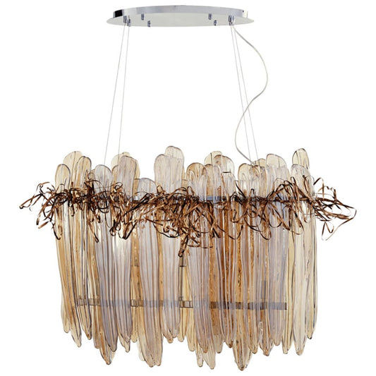 Cyan Design Thetis 5 Light 1 Tier Linear Chandelier