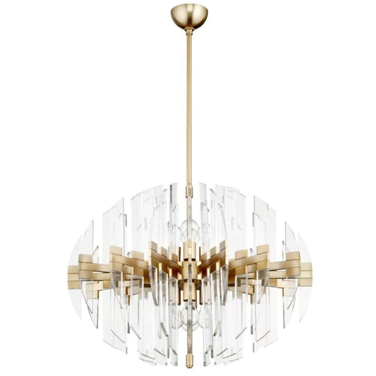 Cyan Design Zion 30" Oval 8 Light Chandelier
