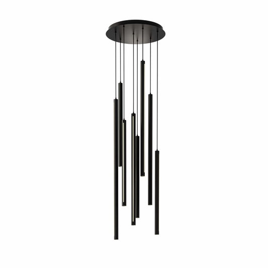 DALS Lighting 26" Wide 8 Light LED Multi Light Pendant