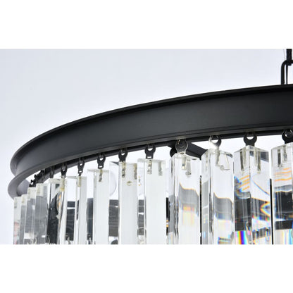 Elegant Lighting Sydney 17 Light 32" Wide Crystal Chandelier with Clear Royal Cut Crystals