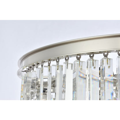 Elegant Lighting Sydney 17 Light 32" Wide Crystal Chandelier with Clear Royal Cut Crystals