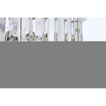 Elegant Lighting Sydney 35 Light 30" Wide Crystal Waterfall Chandelier