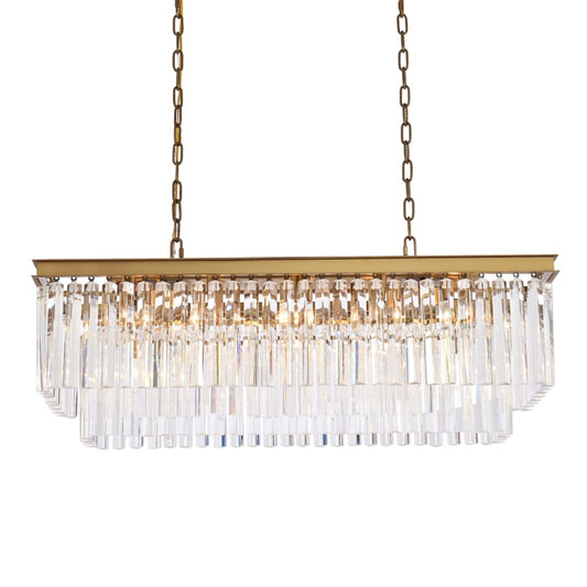 Elegant Lighting Sydney 12 Light 40" Wide Crystal Waterfall Chandelier
