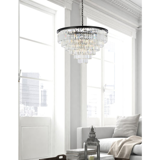 Elegant Lighting Sydney 33 Light 44" Wide Crystal Chandelier with Clear Royal Cut Crystals