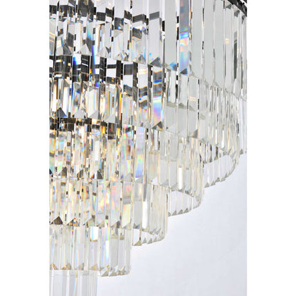 Elegant Lighting Sydney 33 Light 44" Wide Crystal Chandelier with Clear Royal Cut Crystals