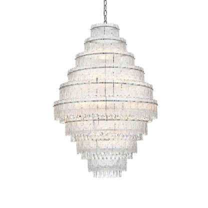 Elegant Lighting Emilia 27 Light 36" Wide Crystal Chandelier