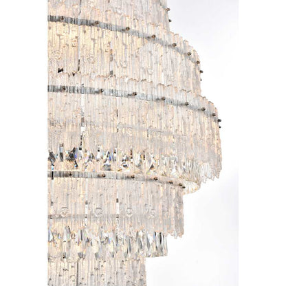 Elegant Lighting Emilia 27 Light 36" Wide Crystal Chandelier