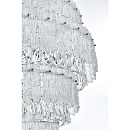 Elegant Lighting Emilia 27 Light 36" Wide Crystal Chandelier