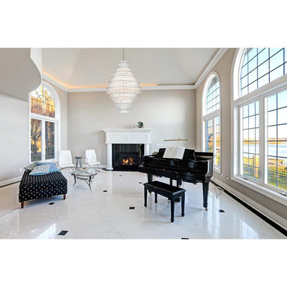 Elegant Lighting Emilia 27 Light 36" Wide Crystal Chandelier