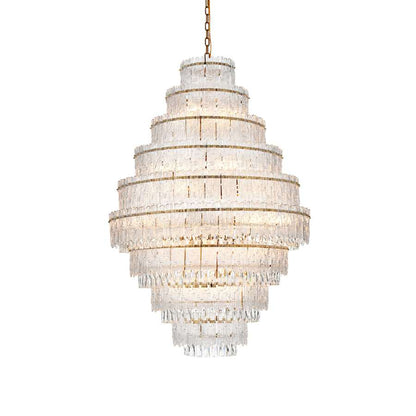 Elegant Lighting Emilia 27 Light 36" Wide Crystal Chandelier
