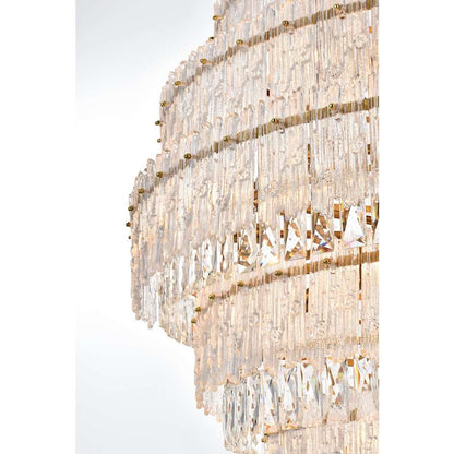 Elegant Lighting Emilia 27 Light 36" Wide Crystal Chandelier