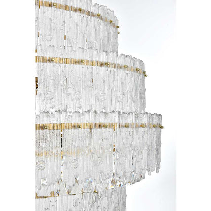 Elegant Lighting Emilia 27 Light 36" Wide Crystal Chandelier