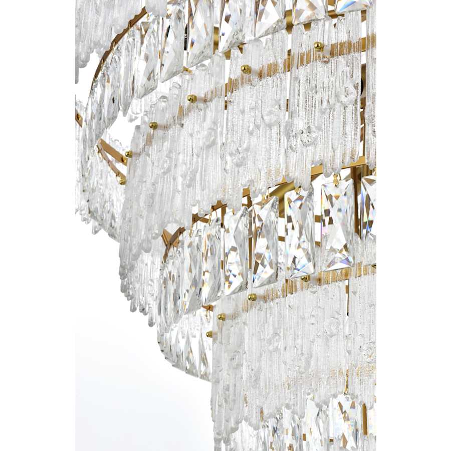 Elegant Lighting Emilia 27 Light 36" Wide Crystal Chandelier