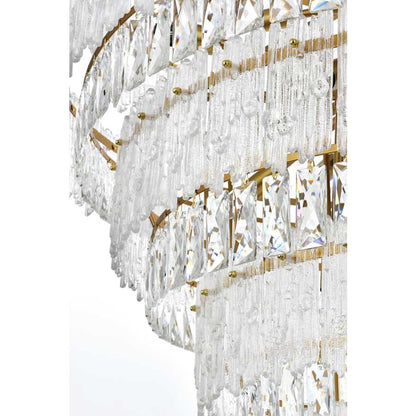 Elegant Lighting Emilia 27 Light 36" Wide Crystal Chandelier