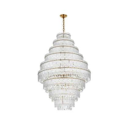 Elegant Lighting Emilia 27 Light 36" Wide Crystal Chandelier