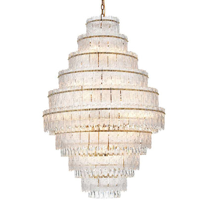Elegant Lighting Emilia 27 Light 36" Wide Crystal Chandelier