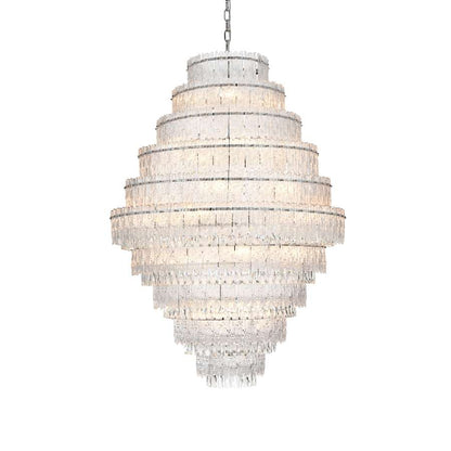 Elegant Lighting Emilia 33 Light 42" Wide Crystal Chandelier