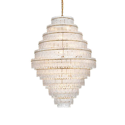 Elegant Lighting Emilia 33 Light 42" Wide Crystal Chandelier