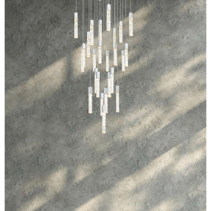 Elegant Lighting Aurora 36" Wide Crystal Chandelier