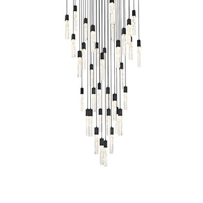Elegant Lighting Aurora 42" Wide Crystal Chandelier
