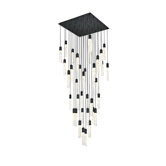 Elegant Lighting Aurora 42" Wide Crystal Chandelier