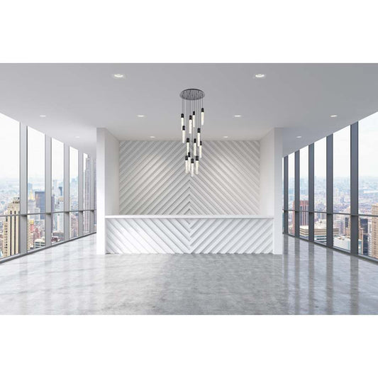 Elegant Lighting Aurora 30" Wide Crystal Chandelier