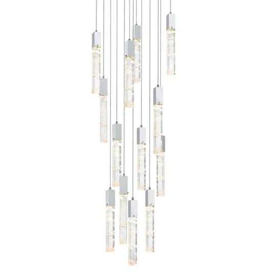 Elegant Lighting Aurora 30" Wide Crystal Chandelier