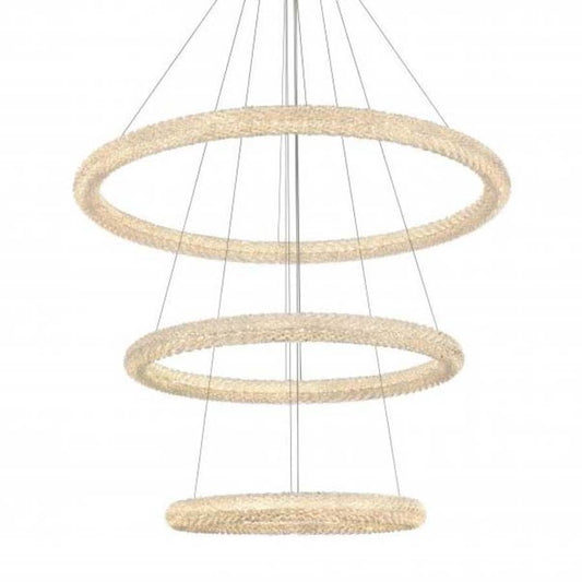 Elegant Lighting Bowen 42" Wide Ring Chandelier