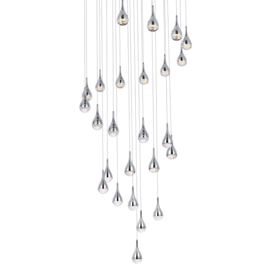 Elegant Lighting Amherst 25 Light 42" Wide LED Chandelier